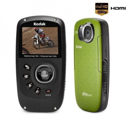 Kodak Mini caméscope haute définition Playsport II Zx5 - vert